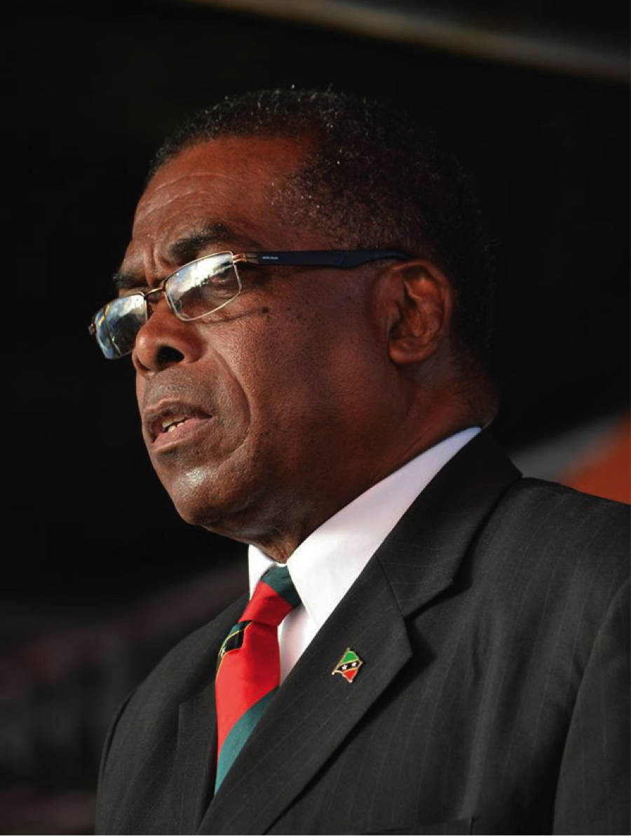  Hon Ian Patches Liburd -
Minister of Public Infrastructure, Post Urban Development and Transport

