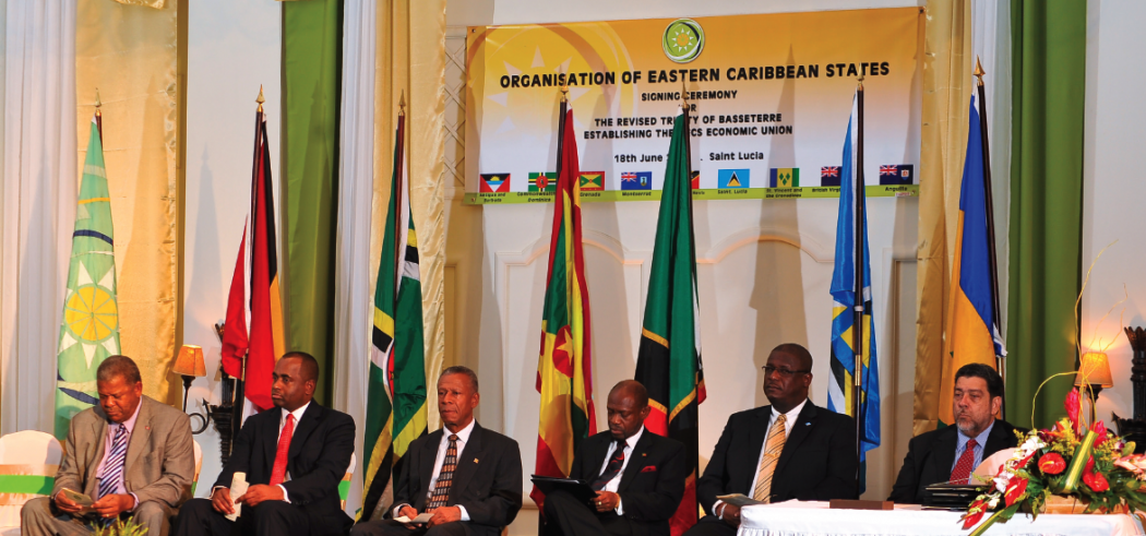 OECS signing ceremony